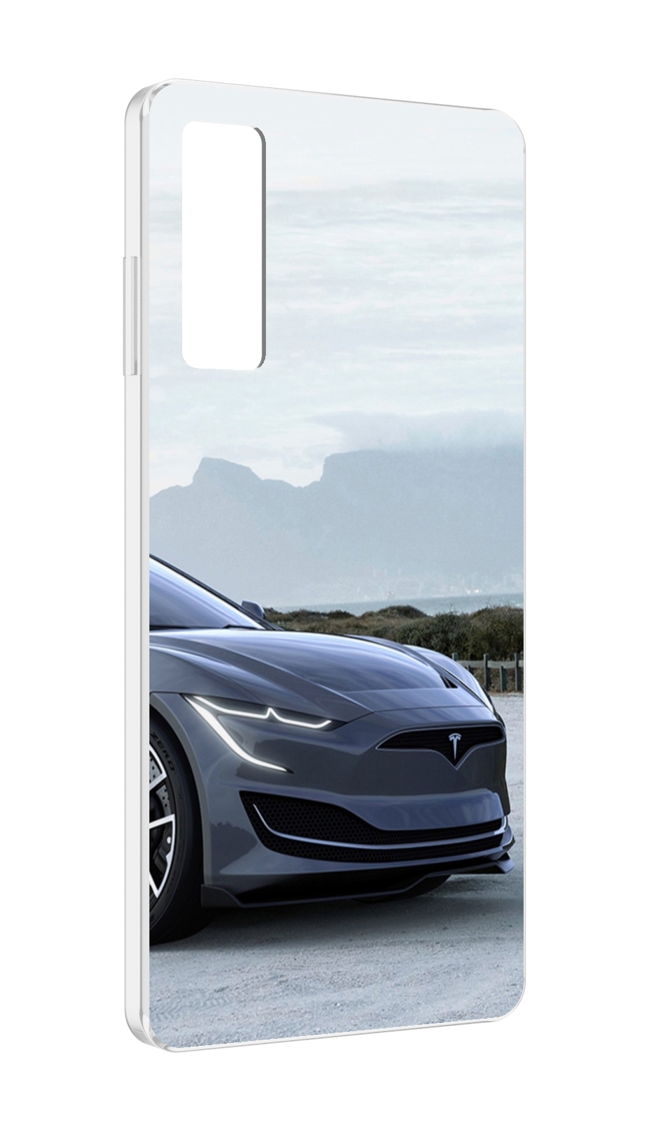 

Чехол MyPads tesla 2 мужской для TCL 20 5G, Прозрачный, Tocco