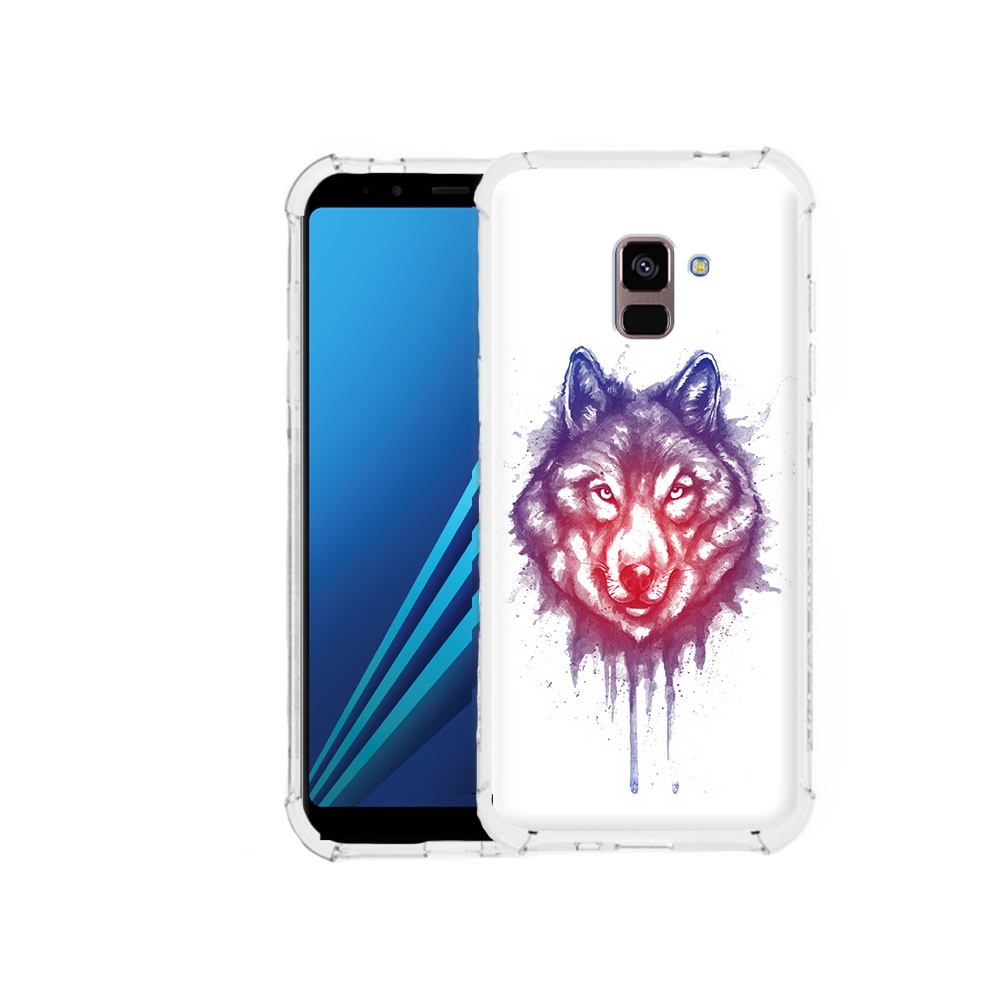 

Чехол MyPads Tocco для Samsung Galaxy A8 Plus пушистый волк (PT119249.593.561), Tocco