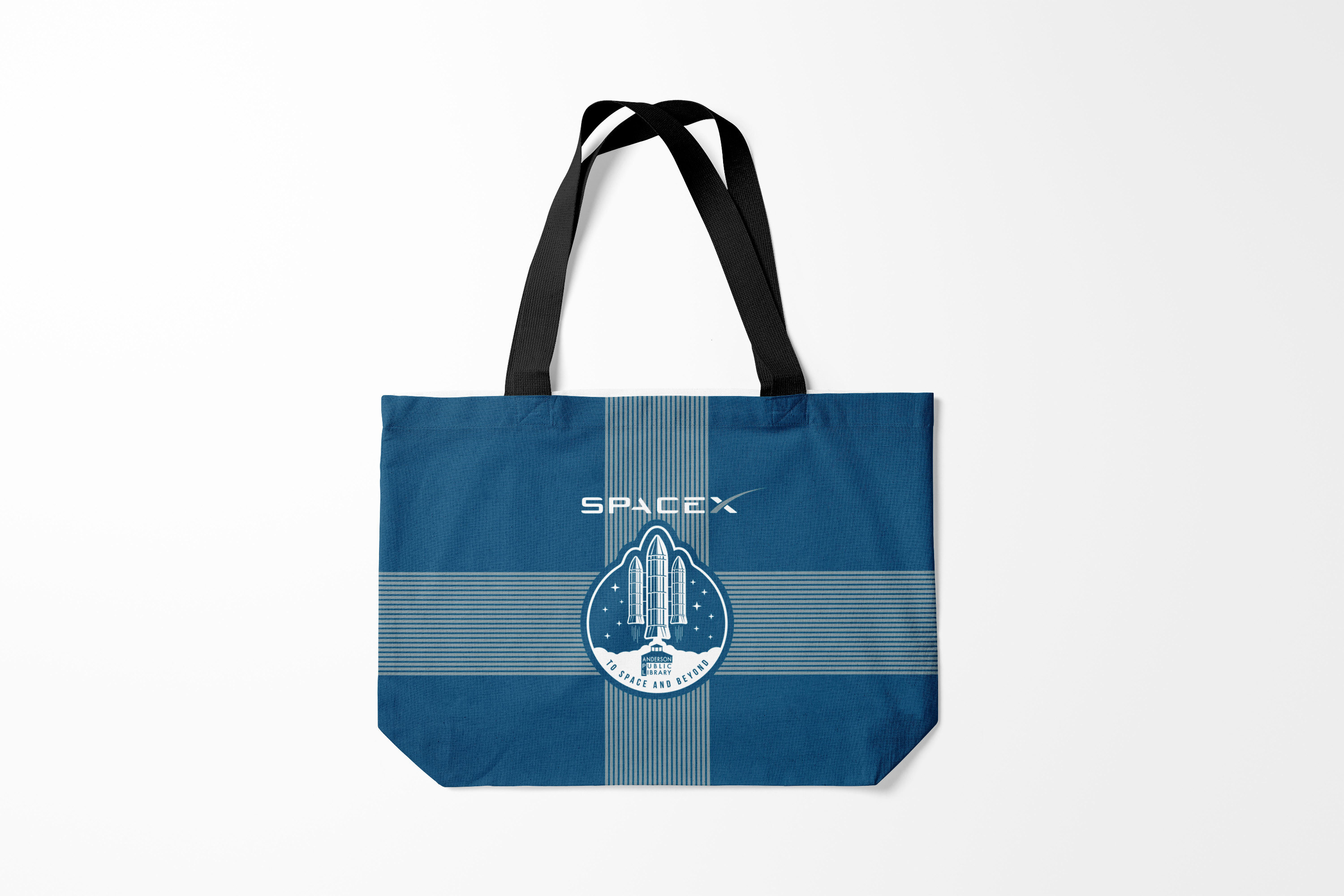 

Сумка шoппер унисекс Burnettie Илон Маск Space X, синий, Илон Маск Space X