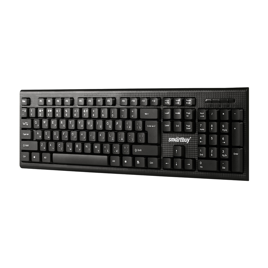 Проводная клавиатура SmartBuy ONE 115 Black