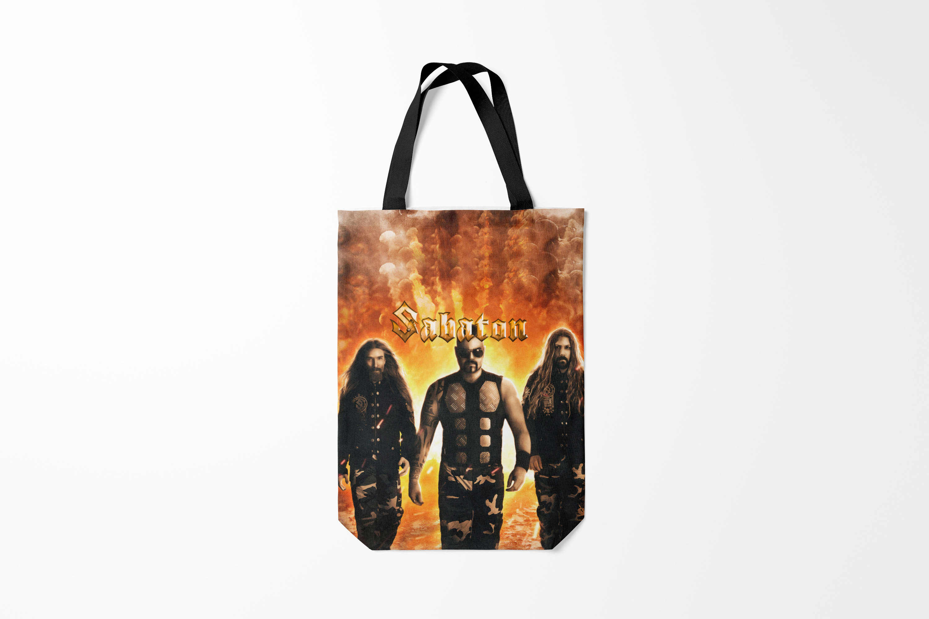 

Сумка шoппер унисекс Burnettie Sabaton SABATON., черный, Sabaton SABATON.