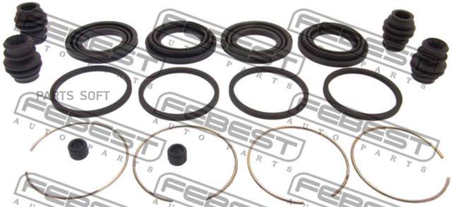 

Ремкомплект суппорта тормозного переднего SUBARU IMPREZA G11 2000.02-2007.04 [JP] FEBEST 0