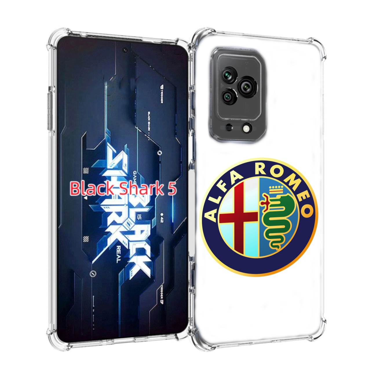 

Чехол MyPads альфа-ромео-2 мужской для Xiaomi Black Shark 5, Прозрачный, Tocco