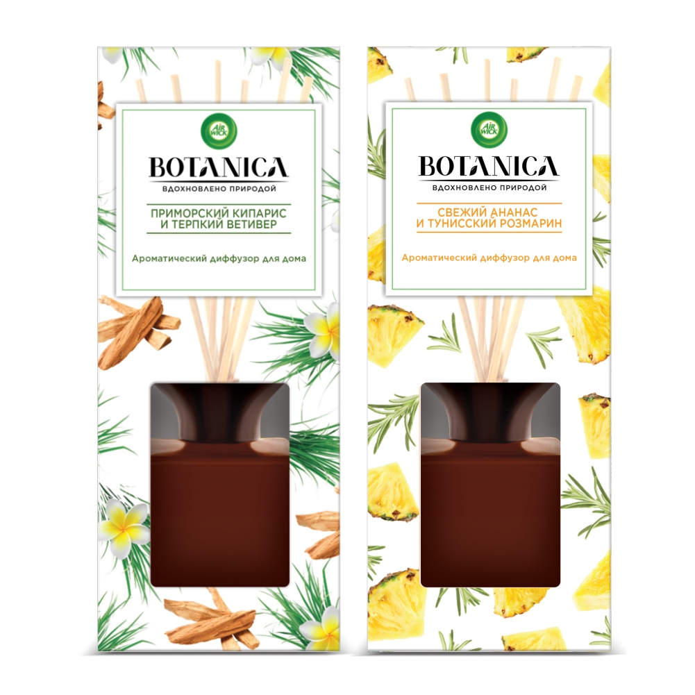 Подарочный набор Ароматических диффузоров Air Wick Botanica 160 мл.