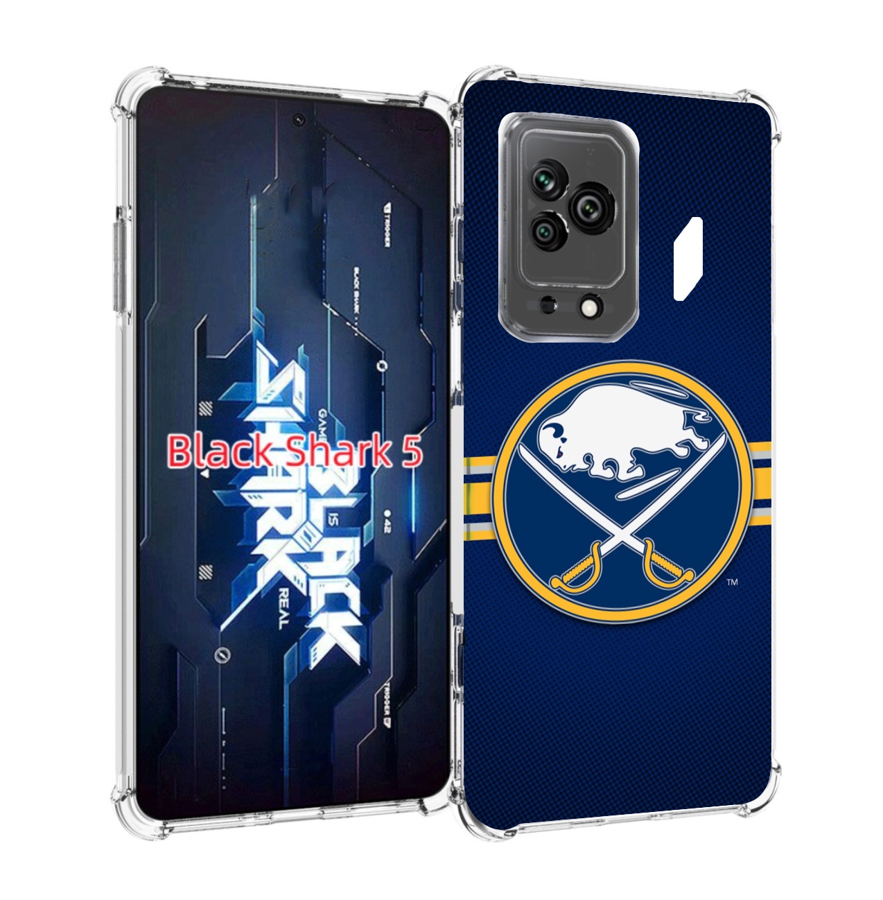 

Чехол MyPads баффало сеибрс для Xiaomi Black Shark 5, Прозрачный, Tocco