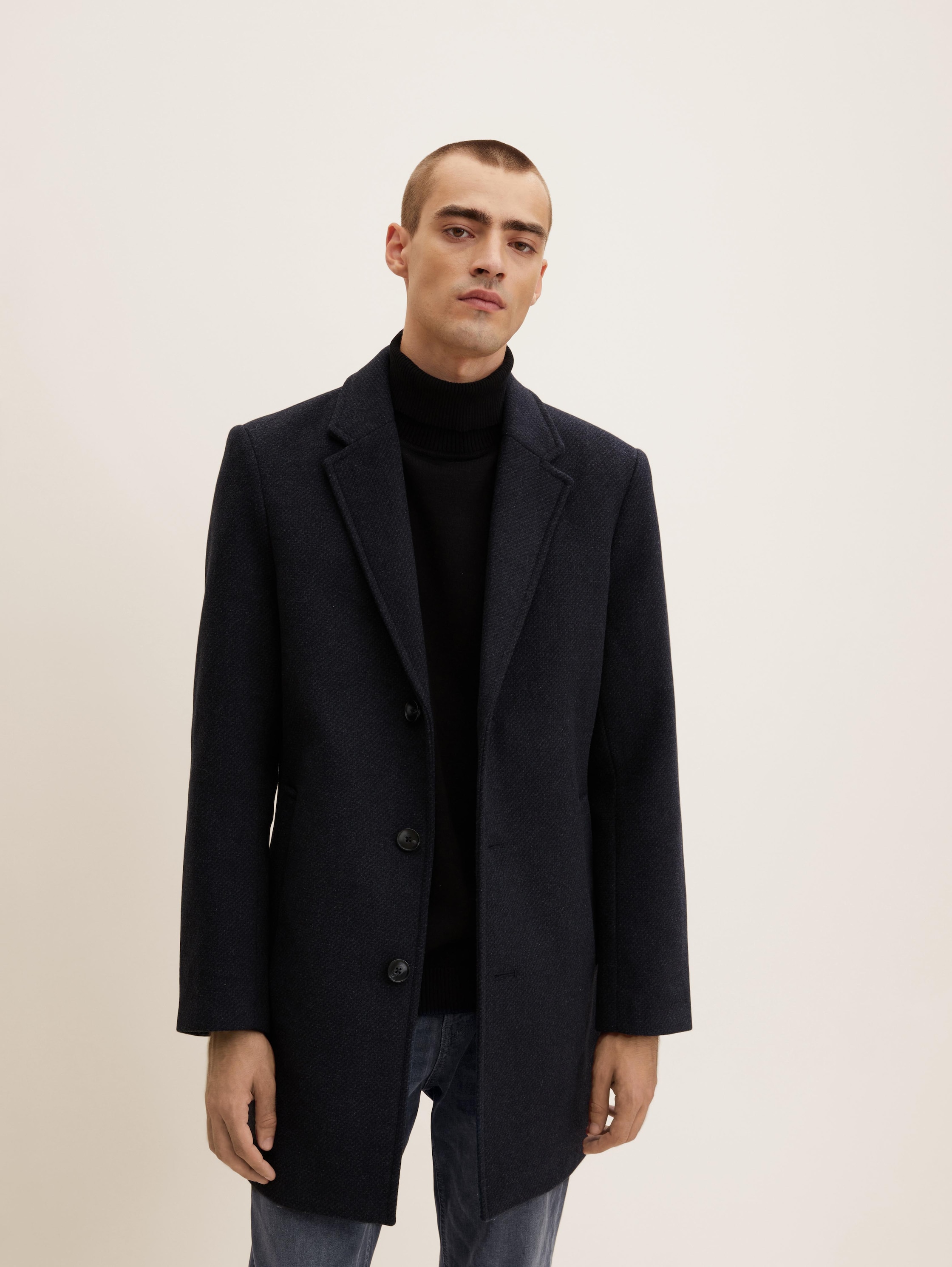 

Пальто мужское TOM TAILOR 1032502 синее 2XL, Синий, 1032502