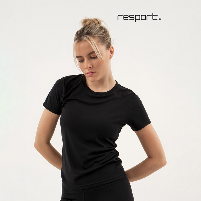 Футболка женская Resport Base_3 черная S