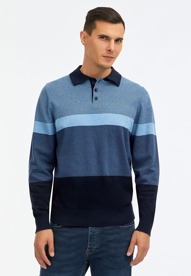 

Джемпер мужской oodji 4L512029M синий 2XL, 4L512029M