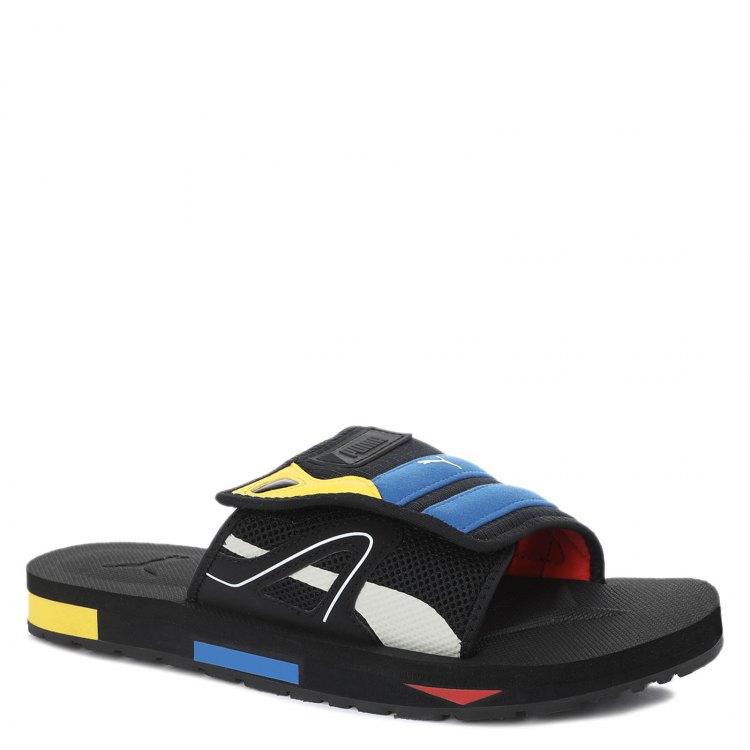 

Шлепанцы мужские PUMA 375630_2512149 черные 42 EU, 375630_2512149