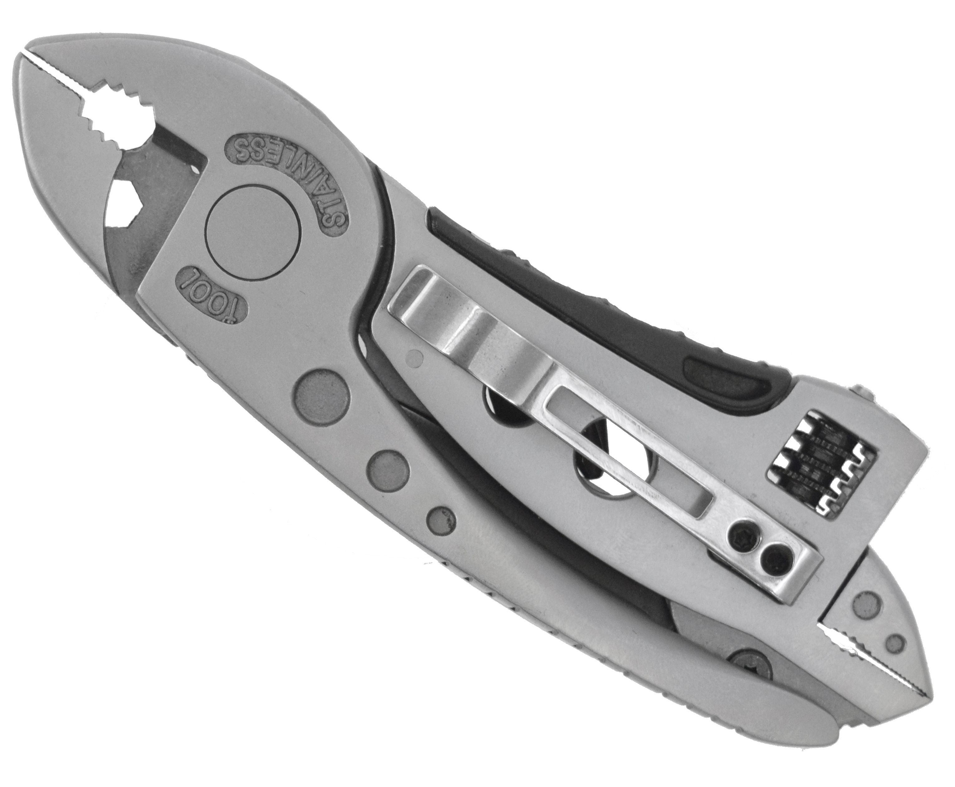 

Мультитул Brave Hunter BH-MK07 в чехле, Серебристый, BH-MK07