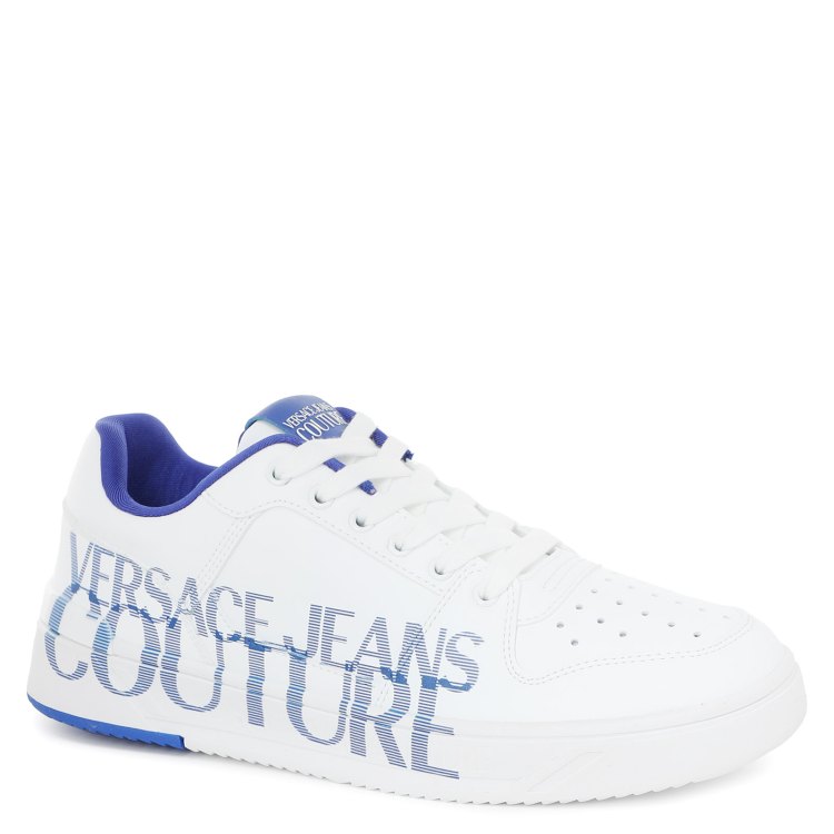 фото Кроссовки мужские versace jeans couture 73ya3sj1 белые 43 eu