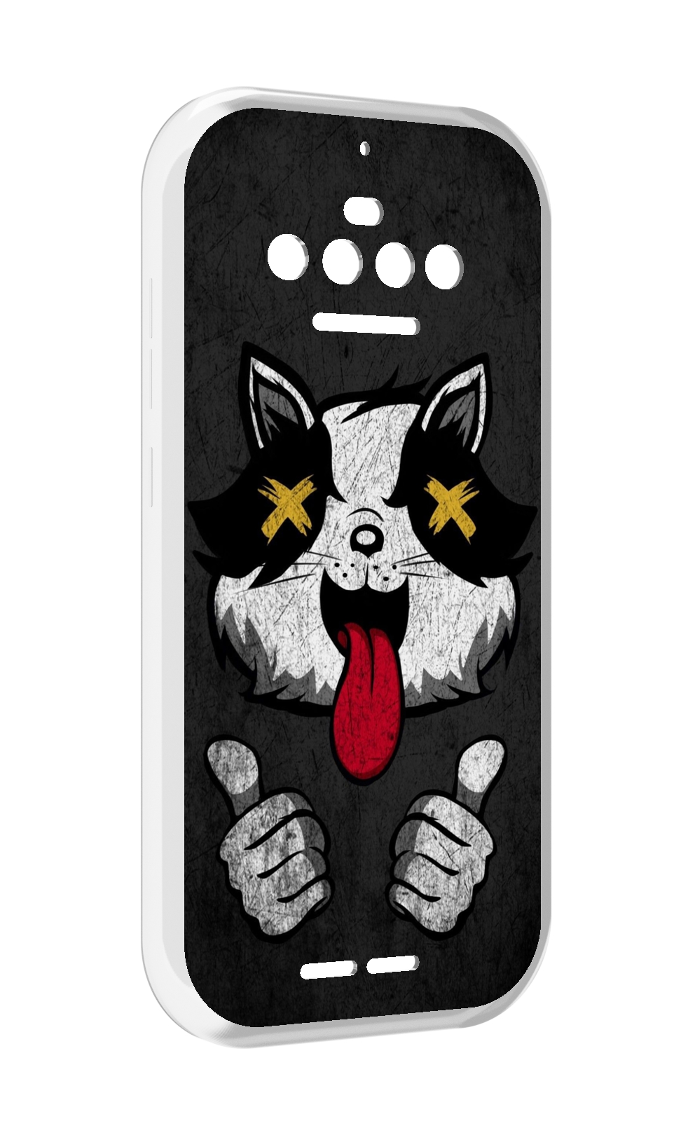 

Чехол MyPads классный зверек для Oukitel F150 R2022, Прозрачный, Tocco