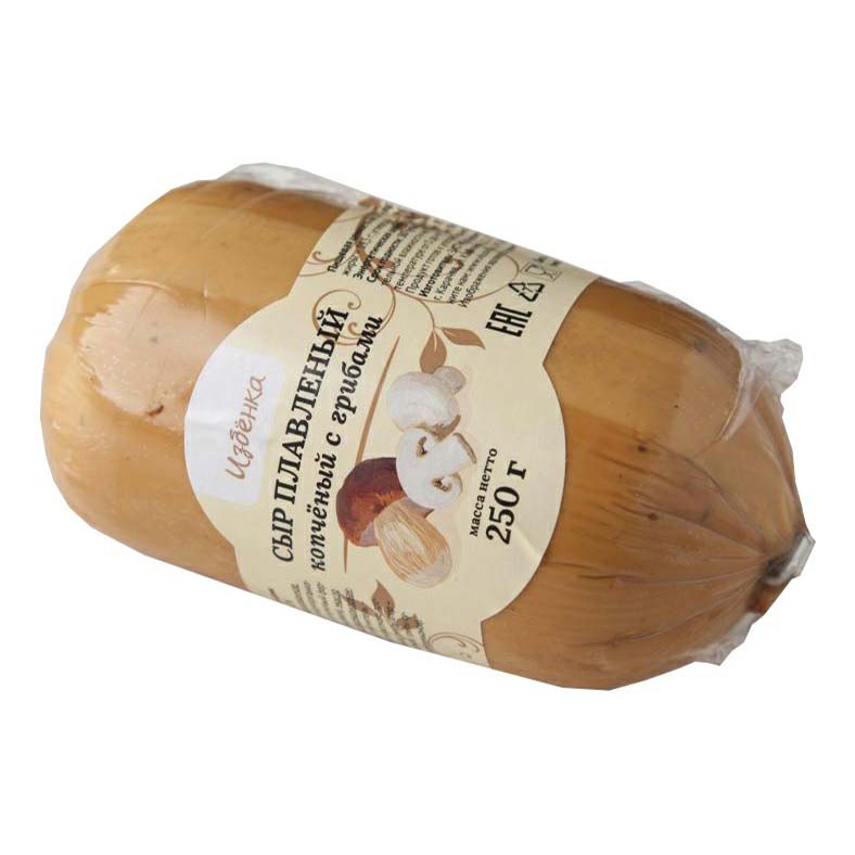 

Плавленый сыр ВкусВилл колбасный копченый с грибами 250 г