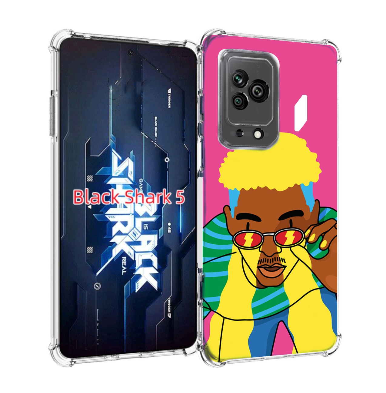 

Чехол MyPads бразилец для Xiaomi Black Shark 5, Прозрачный, Tocco