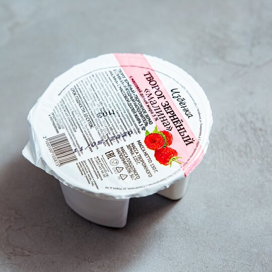 

Творог зерненый ВкусВилл с малиной 5% 150 г