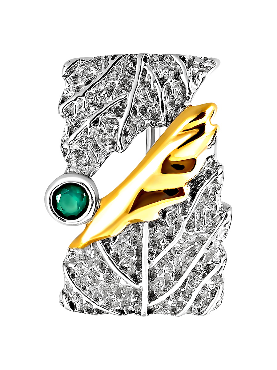 

Подвеска из серебра с агатом SamoroDki Jewelry 3-04-250-07р, Подвеска 3-04-250-07р