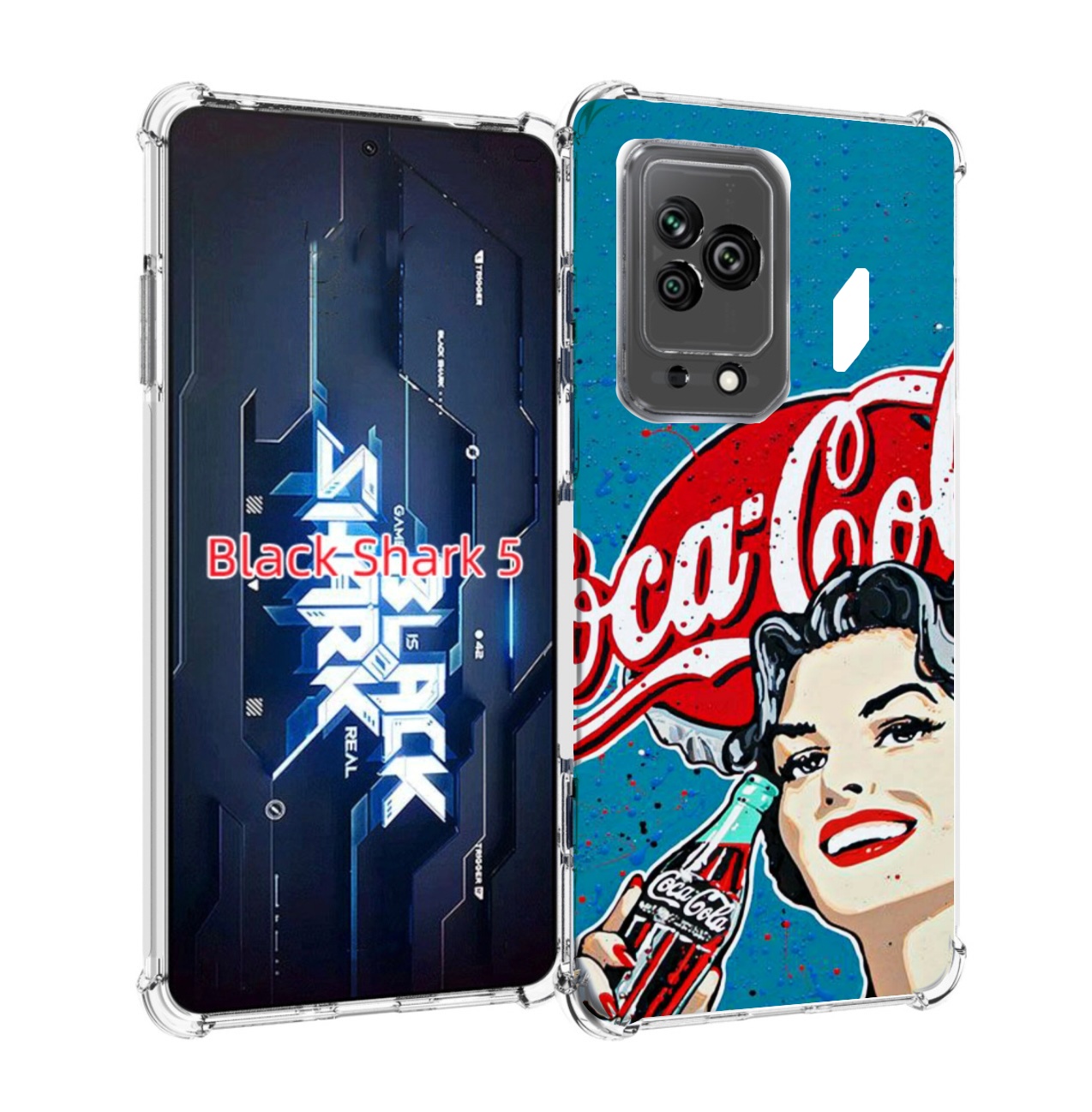 

Чехол MyPads вкусная кола картинка для Xiaomi Black Shark 5, Прозрачный, Tocco