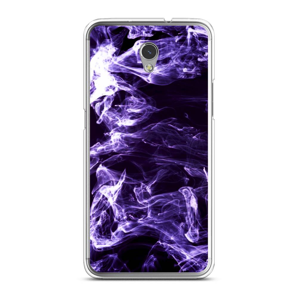 

Чехол на ZTE Blade V7 "Фиолетовый дым", Фиолетовый;белый;черный, 131150-3