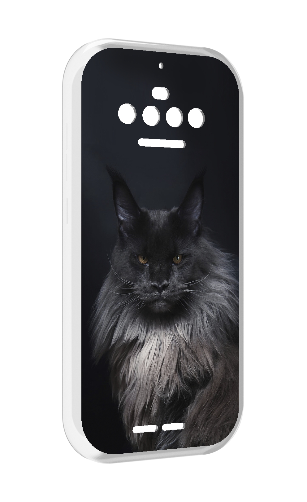 

Чехол MyPads кошка меин кун 2 для Oukitel F150 R2022, Прозрачный, Tocco