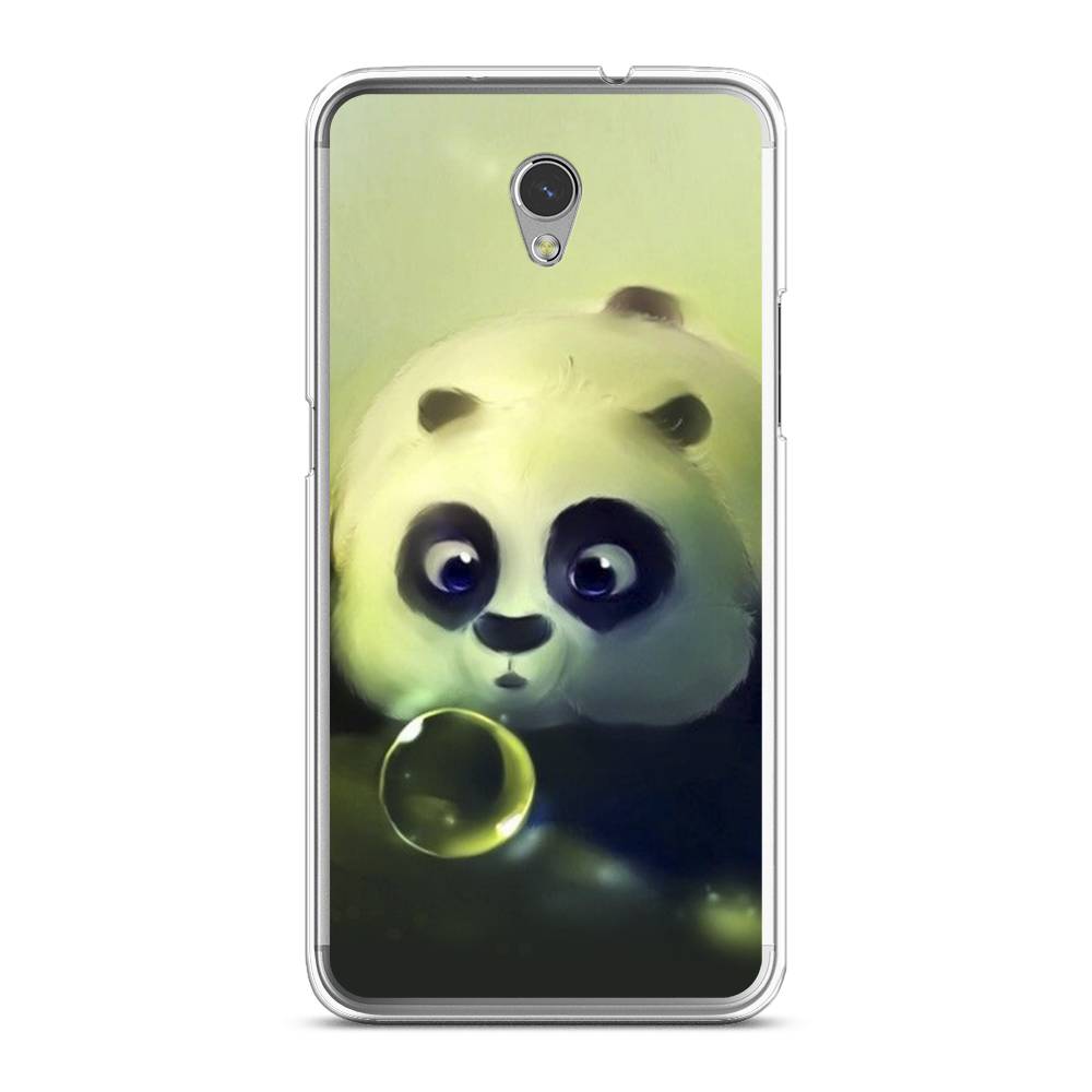 

Чехол на ZTE Blade V7 "Малыш панды", Зеленый;черный;серый, 131150-1