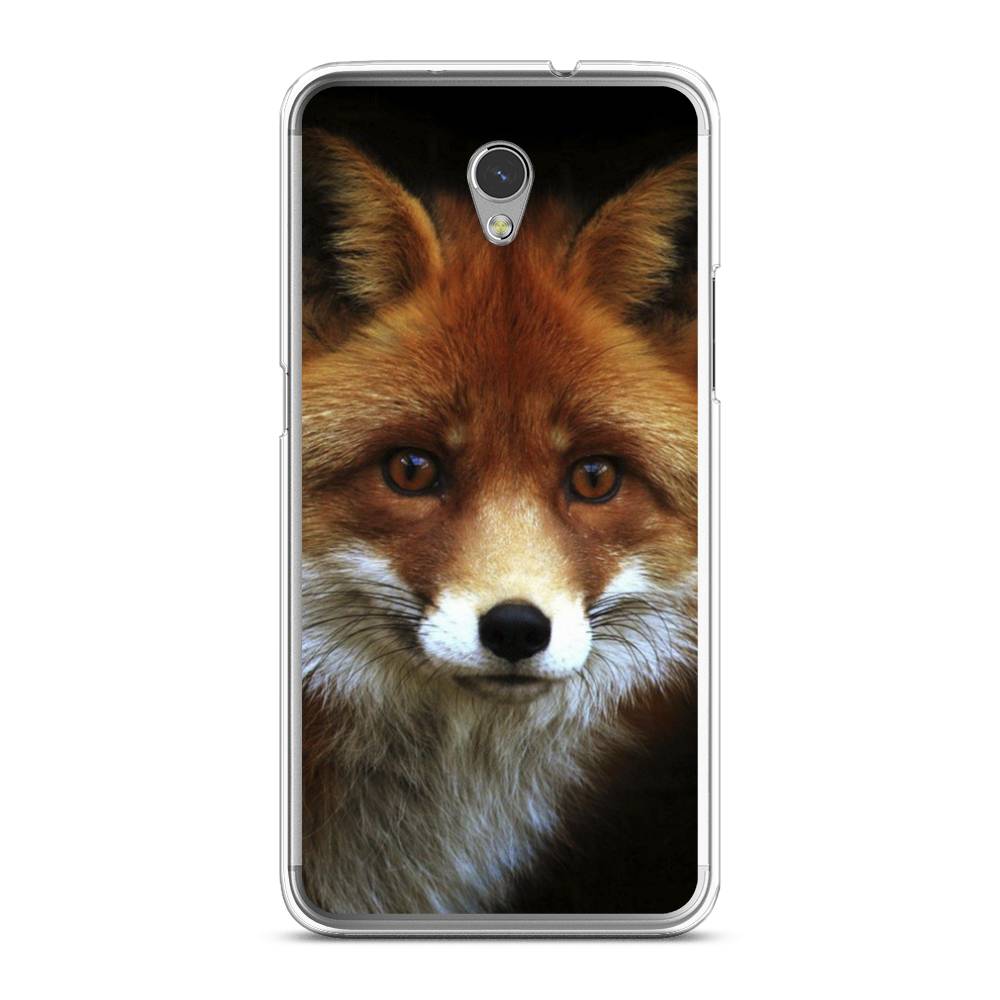

Чехол на ZTE Blade V7 "Лиса 2", Оранжевый;черный;серый, 131150-1