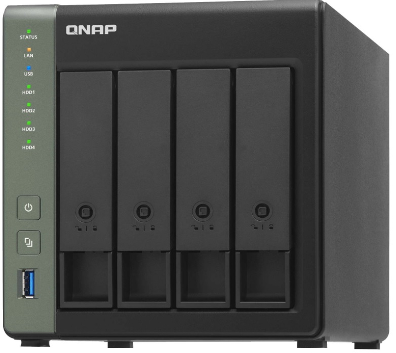 фото Сетевое хранилище данных qnap ts-431kx-2g black