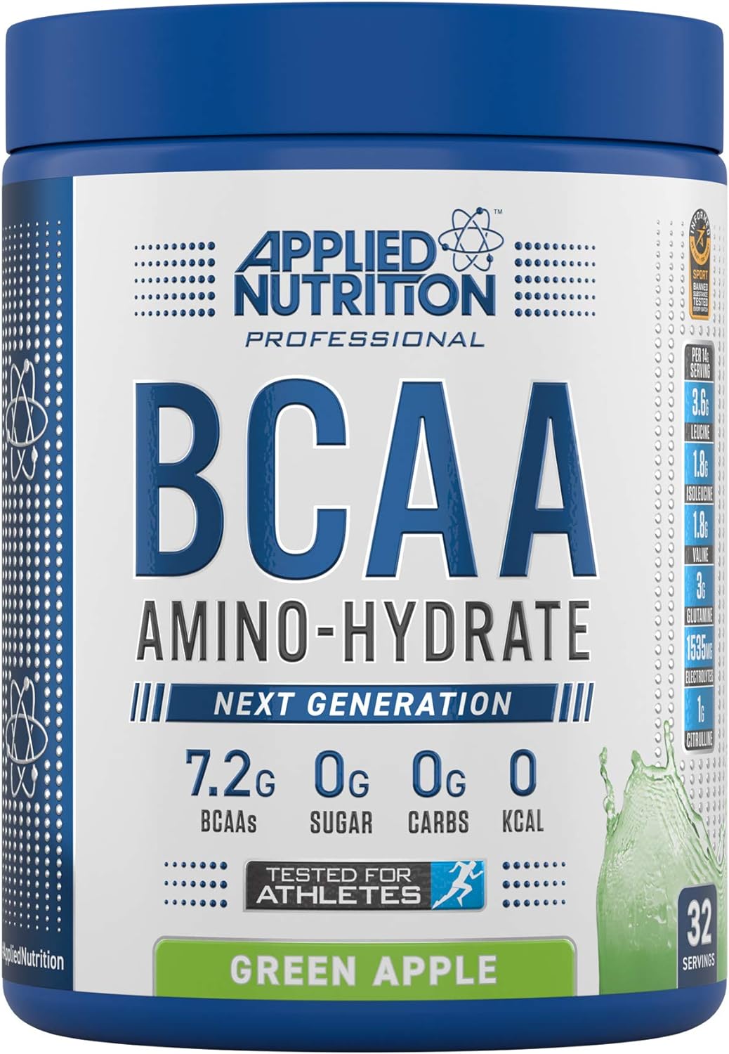 BCAA спортивное питание бцаа 450 гр Зеленое Яблоко 2840₽