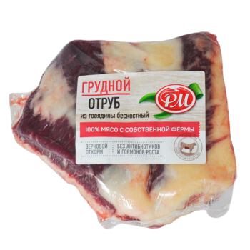 

Грудной отруб говяжий без кости РМ охлажденный ~800 г