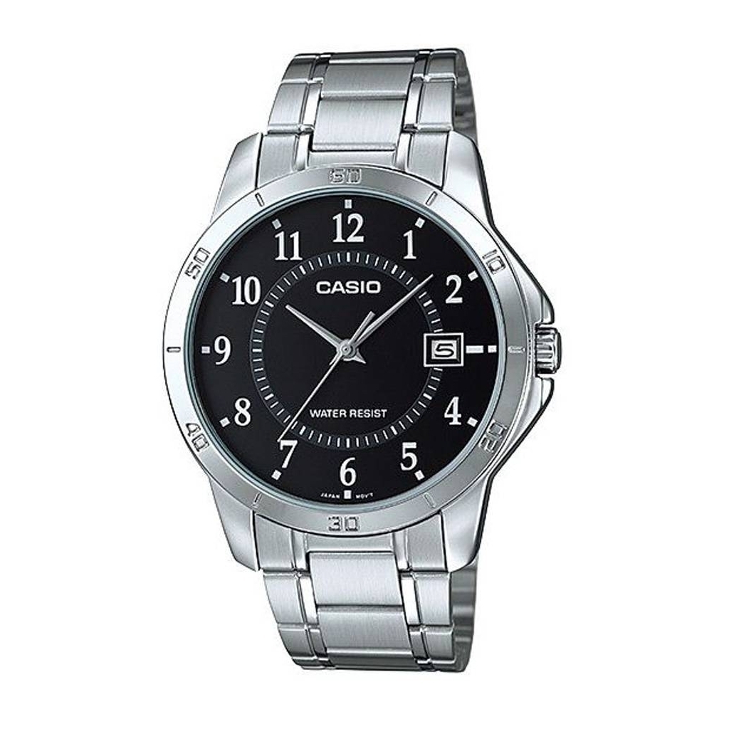 

Наручные часы мужские Casio MTP-V004D-1B серебристые, MTP-V004D-1B