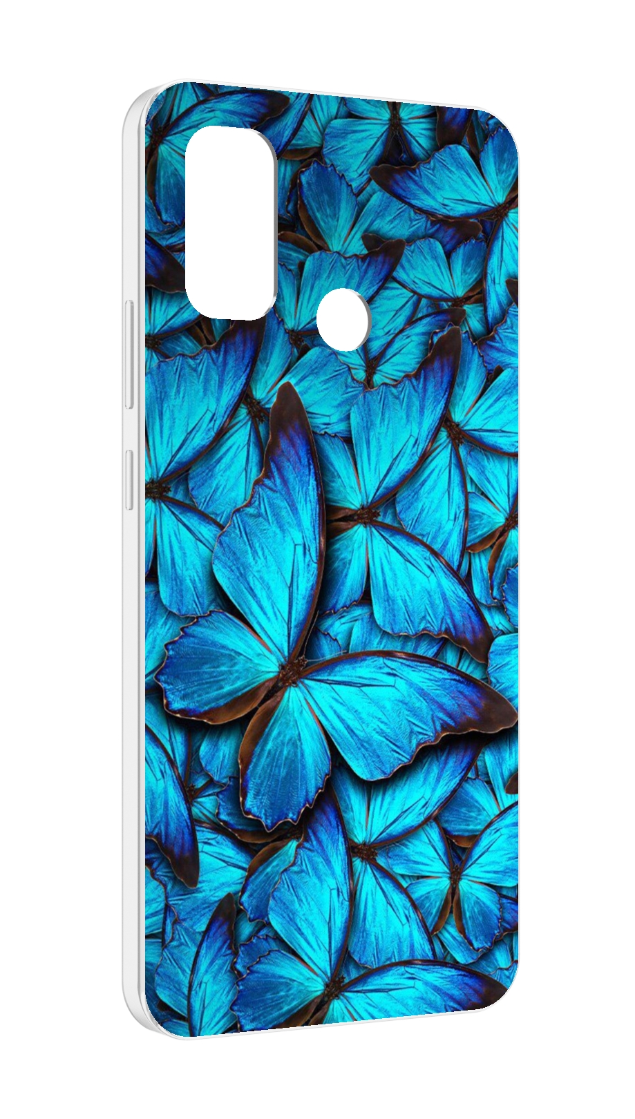 

Чехол MyPads бирюзовые бабочки для UleFone Note 10P/Note 10, Прозрачный, Tocco