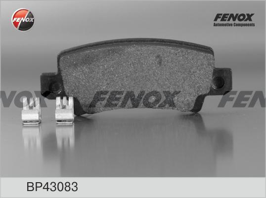 

Тормозные колодки FENOX задние для Toyota Corolla 2002- 95.7x38x15.8 BP43083