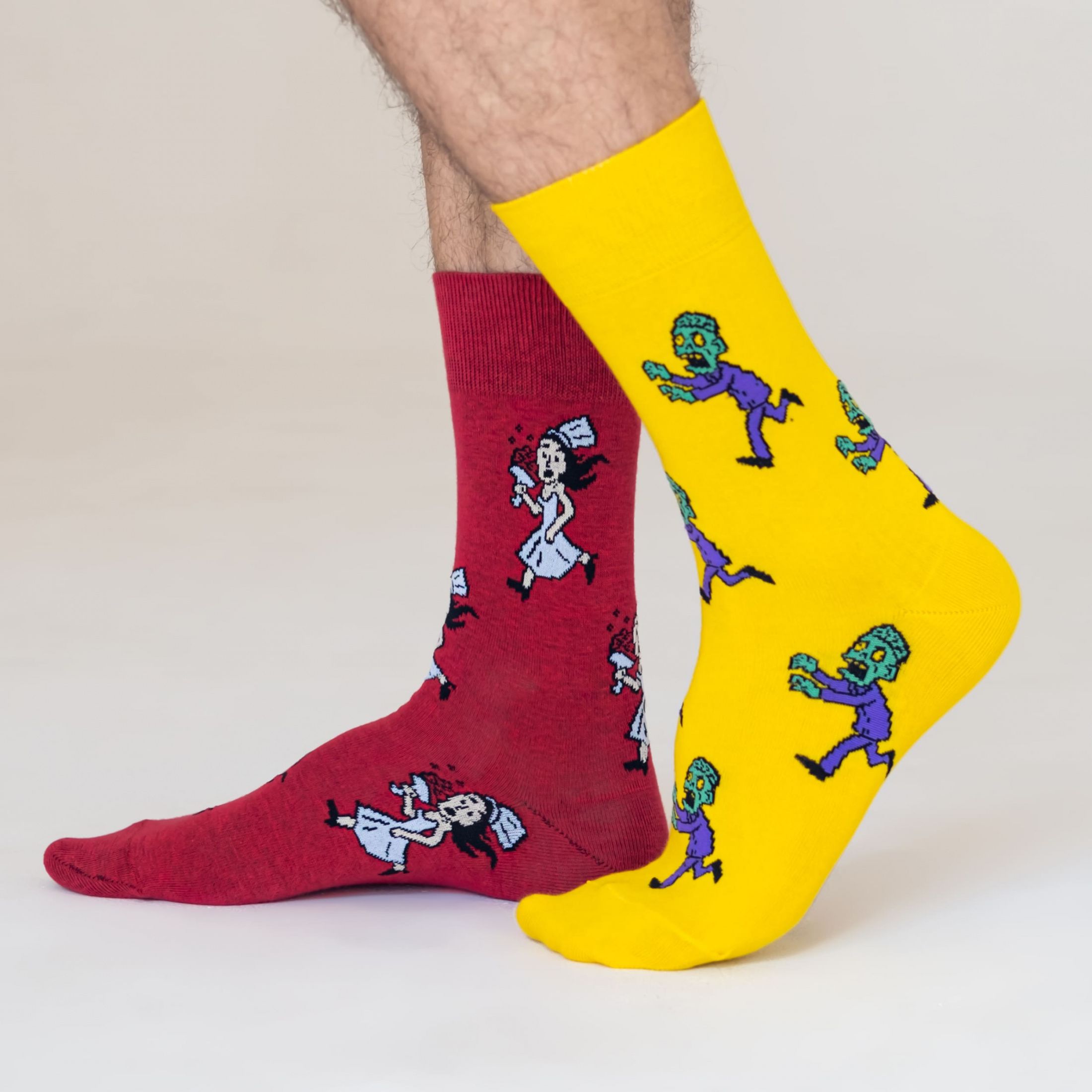 

Носки унисекс St. Friday Socks GR-1390-11/08/02 разноцветные, Красный;желтый, GR-1390-11/08/02
