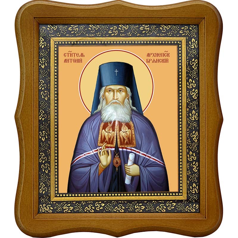 

Антоний Брянский (Михайловский) архиепископ, святитель. Икона на холсте.