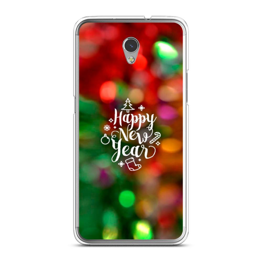 

Чехол на ZTE Blade V7 "Новый Год на елке", Зеленый;красный;желтый, 131150-5