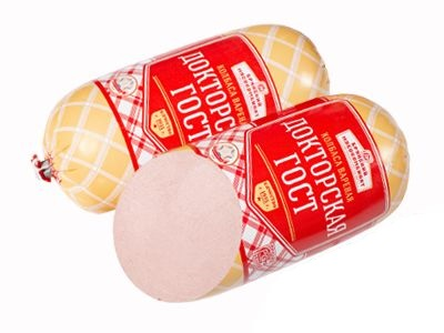 

Колбаса Брянский мясокомбинат Докторская ГОСТ вареная +-1 кг