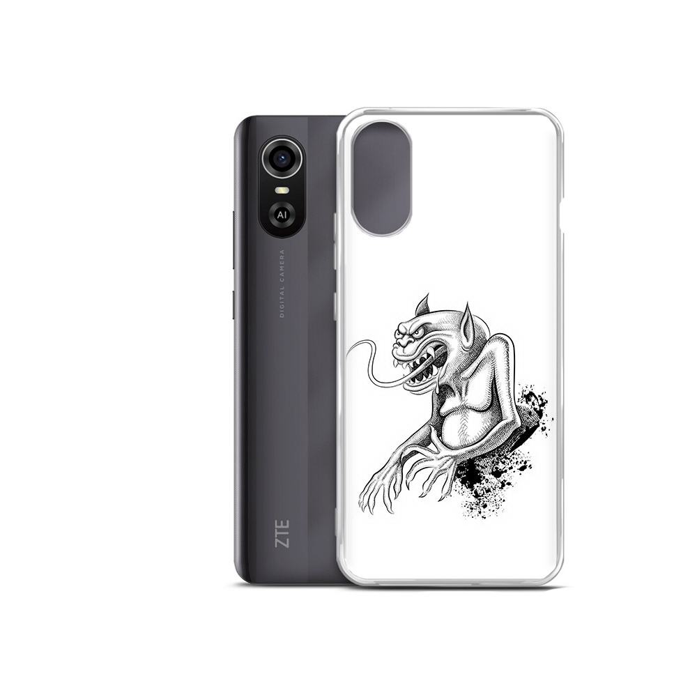 

Чехол MyPads Tocco для ZTE Blade A31 Plus чорт (PT226943.475.692), Прозрачный, Tocco