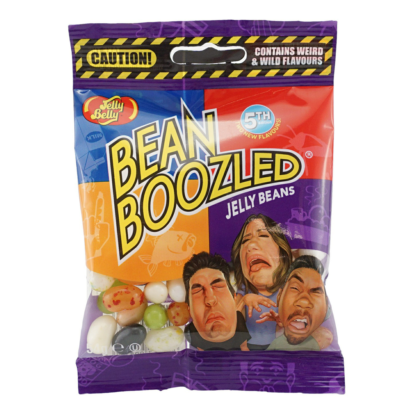 Драже жевательное Jelly Belly ассорти Bean Boozled 54 г