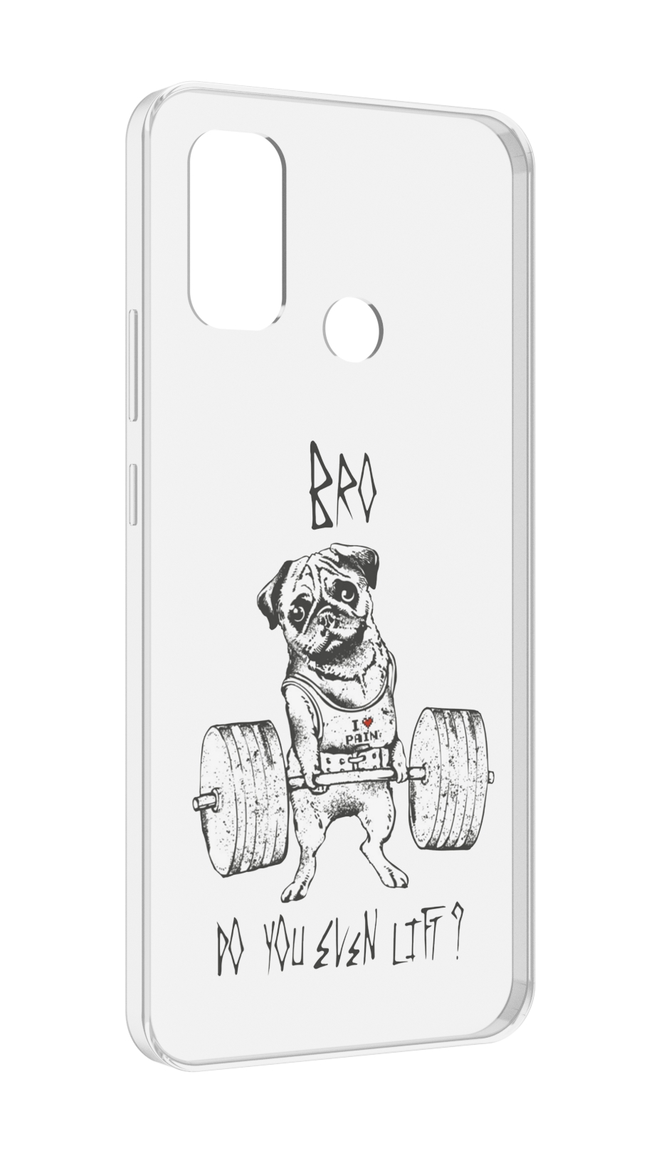 

Чехол MyPads брат ты подкачался мужской для UleFone Note 10P/Note 10, Прозрачный, Tocco