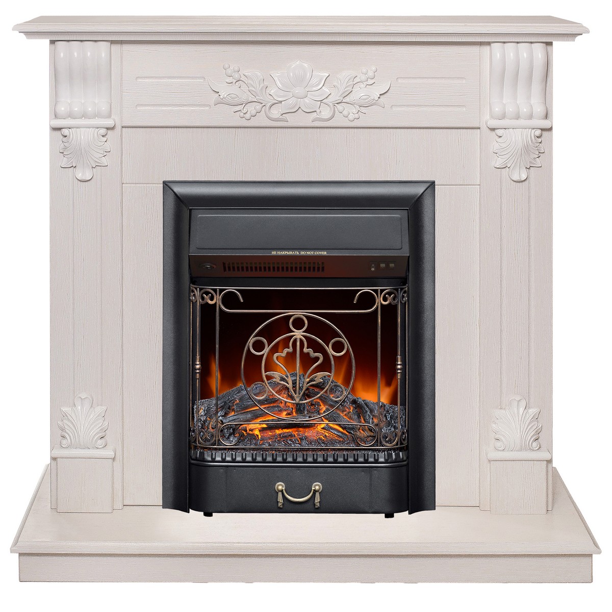 

Каминокомплект Realflame OTTAWA STD/EUG WT 304041 с очагом Majestic LUX BL