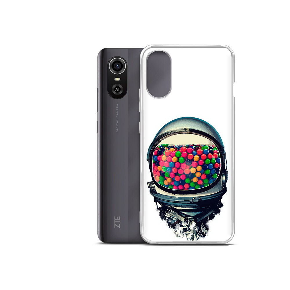 

Чехол MyPads Tocco для ZTE Blade A31 Plus шлем космонавта (PT226943.475.700), Прозрачный, Tocco