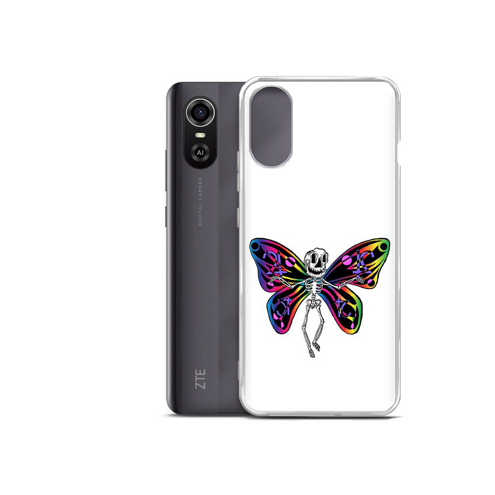 

Чехол MyPads Tocco для ZTE Blade A31 Plus эффект бабочки (PT226943.475.701), Прозрачный, Tocco