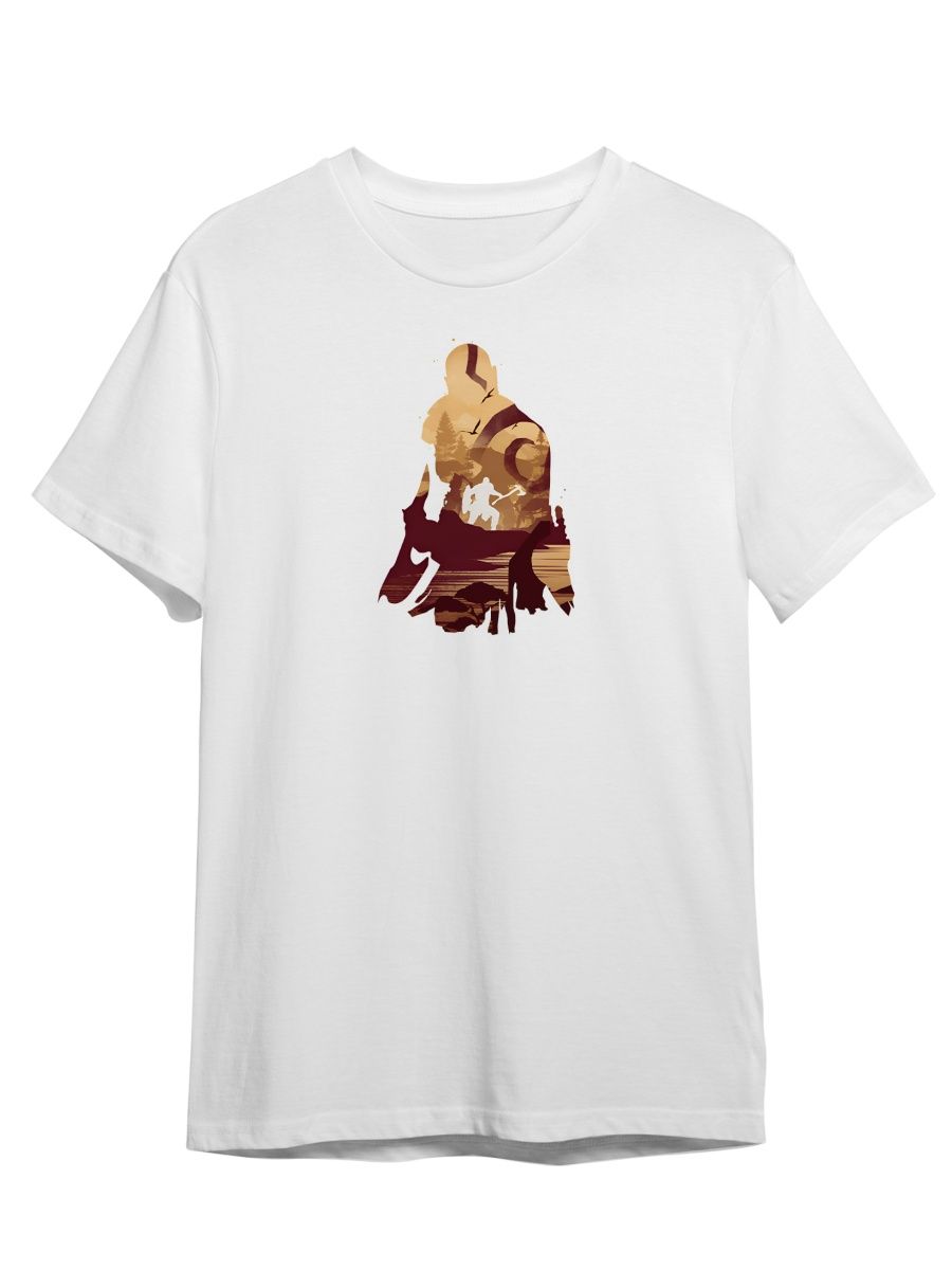 

Футболка унисекс Каждому Своё God of War/Бог войны/Кратос GMGW6 белая 4XL, Белый, "God of War/Бог войны/Кратос" GMGW6