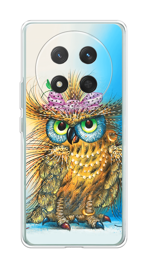 

Чехол на Honor X9C/X60 Pro Модная сова, Коричневый;голубой, 6125350-1