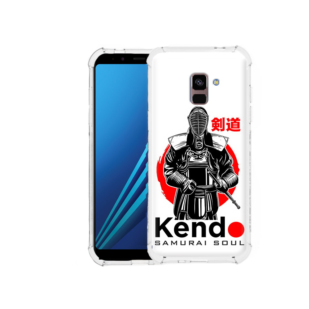 

Чехол MyPads Tocco для Samsung Galaxy A8 Plus рисованый самурай (PT119249.593.581), Tocco