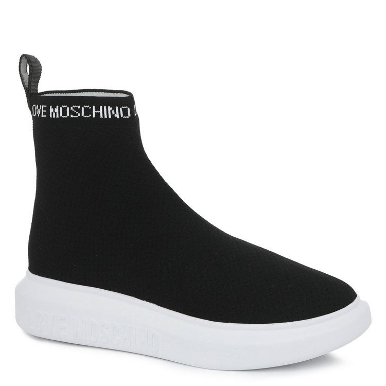 

Кроссовки женские Love Moschino JA15024G черные 37 EU, JA15024G
