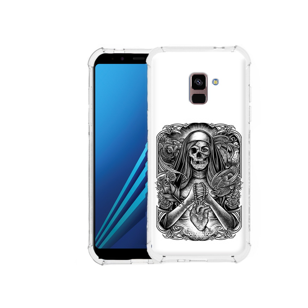 

Чехол MyPads Tocco для Samsung Galaxy A8 Plus скелет с сердцем (PT119249.593.603), Tocco