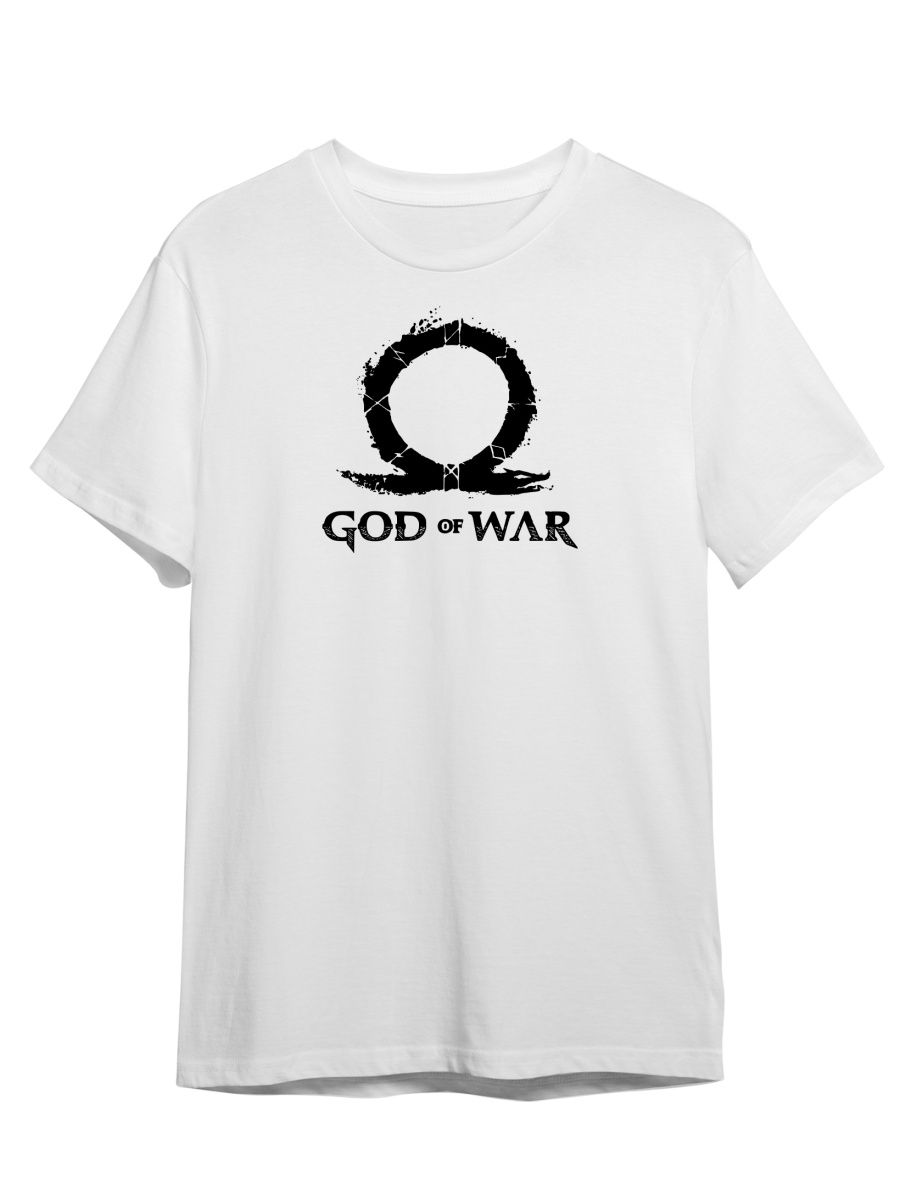 Футболка унисекс Каждому Своё God of War/Бог войны/Кратос GMGW8 белая 3XL