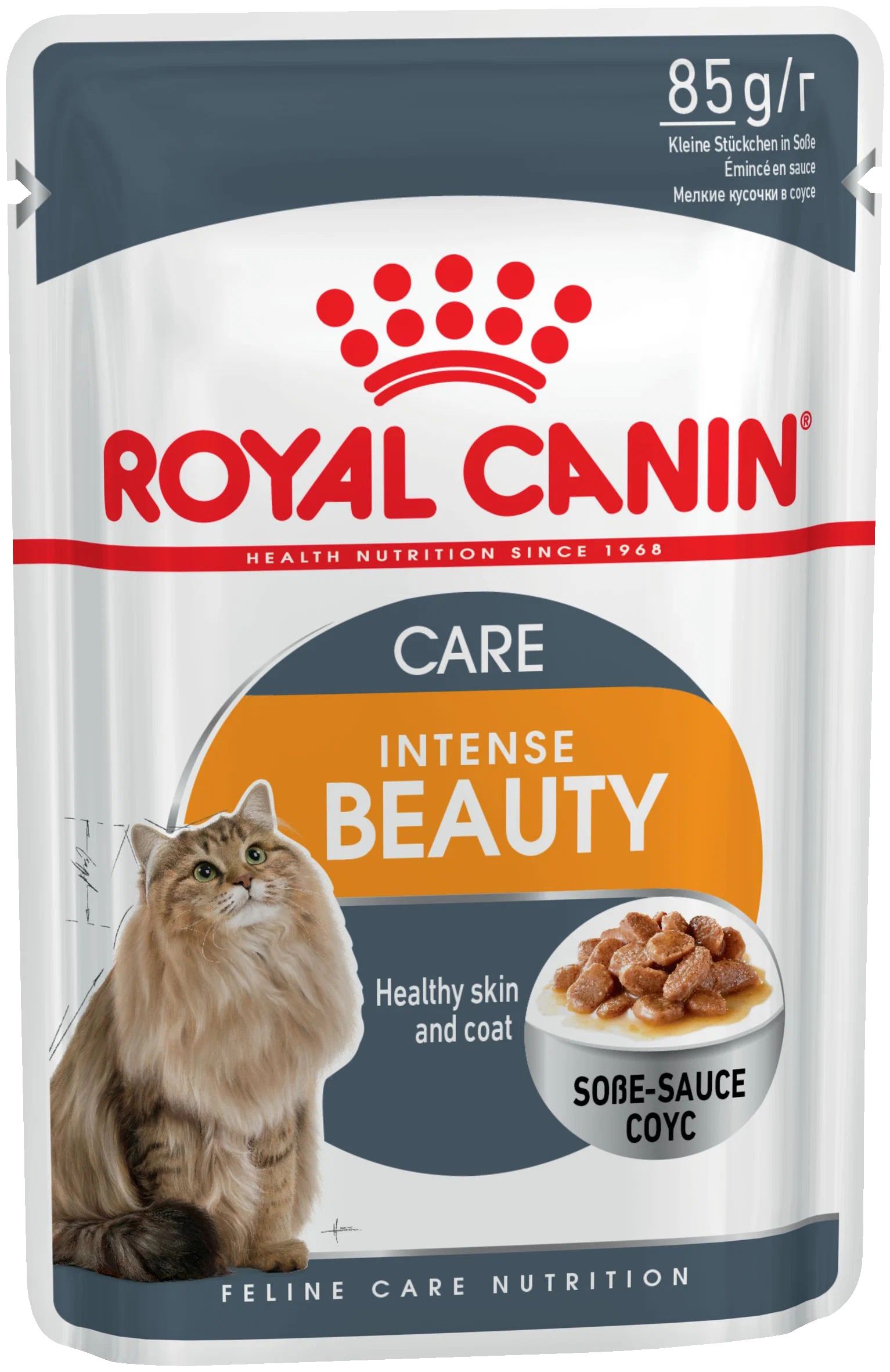 Влажный корм Royal Canin Intense Beauty идеальная кожа и шерсть для взрослых кошек 85 г