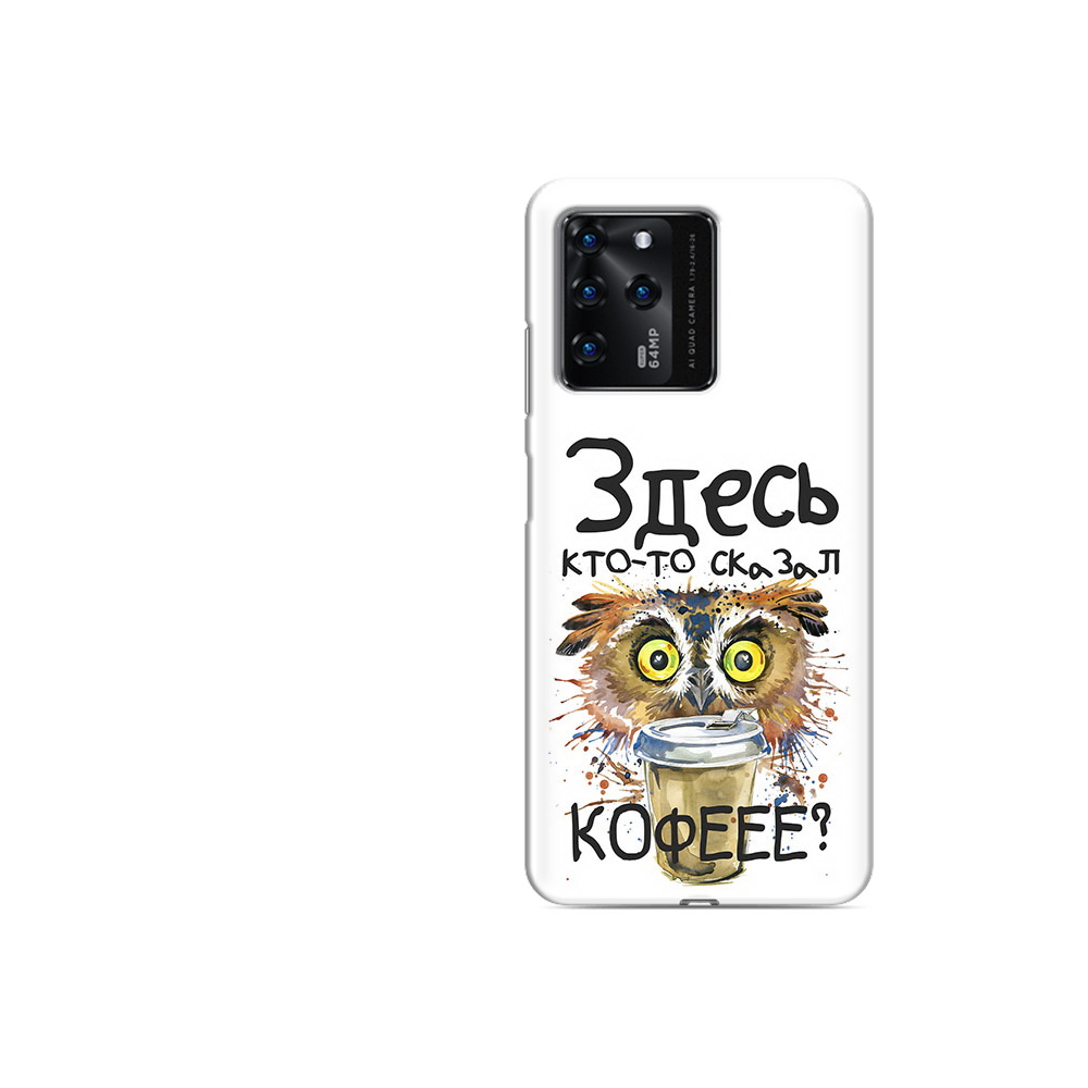 

Чехол MyPads Tocco для ZTE V30 Любительница кофе (PT226947.476.111), Прозрачный, Tocco