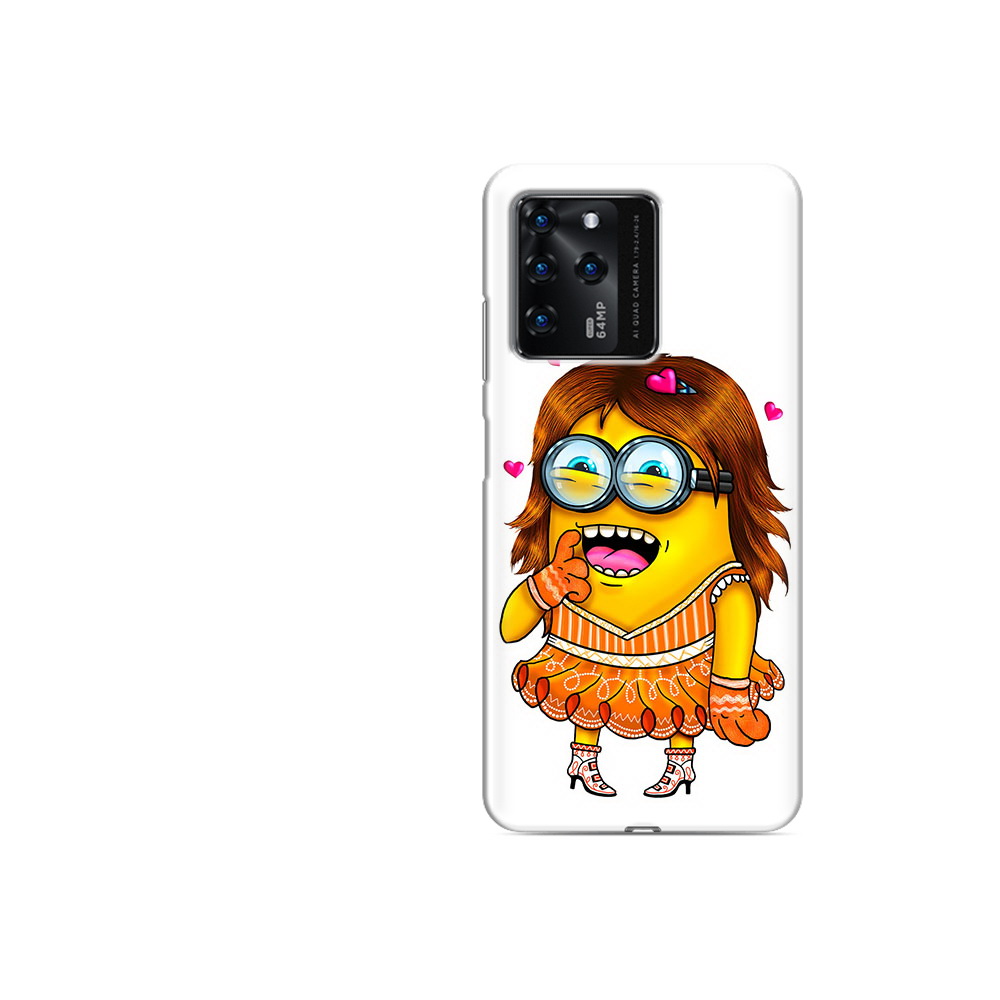 

Чехол MyPads Tocco для ZTE V30 Миньон девочка (PT226947.476.116), Прозрачный, Tocco